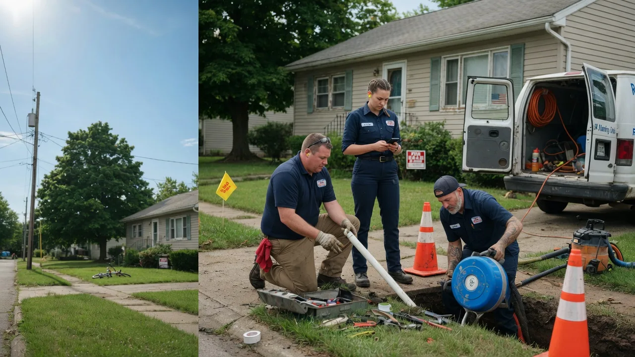 Sewer Line Repair in Evans, WA near me